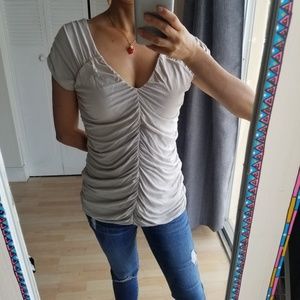 EXPRESS Beige Blouse Size S